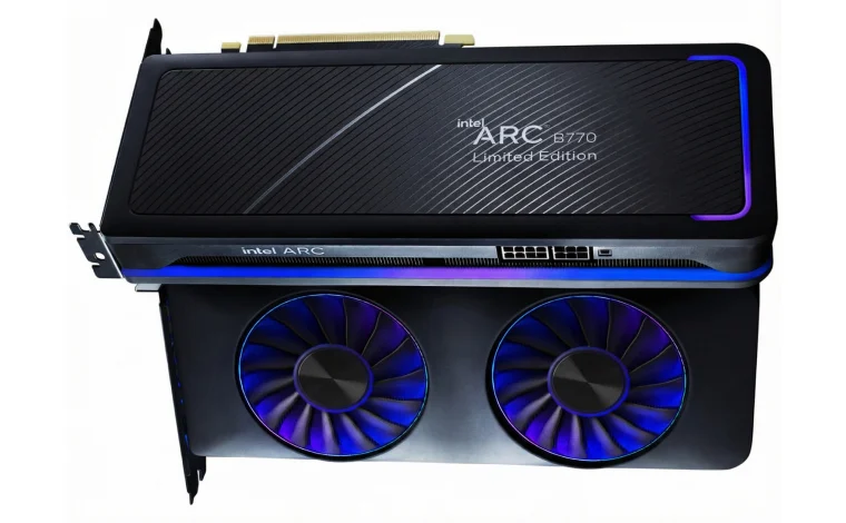 کارت گرافیک اینتل Arc B770