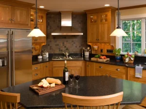کابینت آشپزخانه چوبی