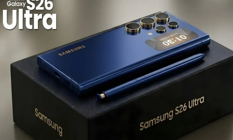 گوشی سامسونگ گلکسی S26 Ultra به همراه قلم و جعبه